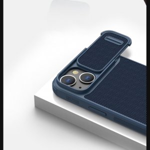 Pokrowiec Nillkin Nillkin Textured S Case etui iPhone 14 Plus pancerny pokrowiec z osłoną na aparat czarny 12