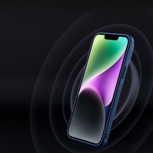 Pokrowiec Nillkin Nillkin Textured S Case etui iPhone 14 Plus pancerny pokrowiec z osłoną na aparat czarny 13