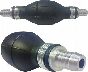 Silver Pompka ssąca ręczna zawór 12 mm pompa do paliwa, gruszka 13