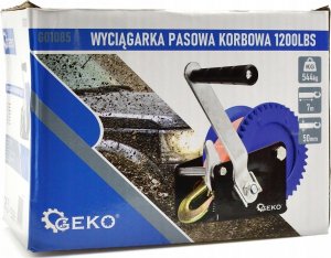 Geko PRZYCIĄGARKA PASOWA KORBOWA 1200Ibs 5