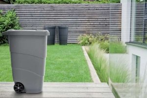 Kosz na śmieci Prosperplast żółty 90L (NBWB90-120C) 4