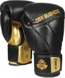 DBX BUSHIDO Rękawice bokserskie "Hammer - Gold" 12oz 2346 2