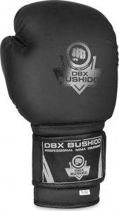 DBX BUSHIDO Rękawice bokserskie treningowe Czarny Mat z systemem Active Clima B-2v12 16oz (2414) 16