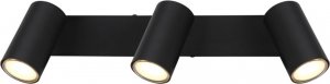 Lampa sufitowa Globo Przysufitowa lampa Robby 57911-3B z regulacją czarna chrom 4