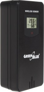 Stacja pogodowa GreenBlue Stacja pogodowa WiFi GreenBlue, zgodna z TUYA, czujnik zewnętrzny, kalendarz, prognoza pogody, barometr, GB215 5