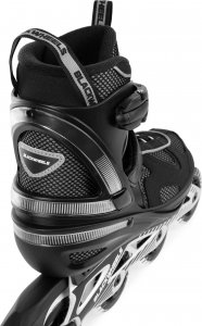 Rolki Blackwheels Flex Pro rekreacyjne regulowane czarne r. M 34-37 9