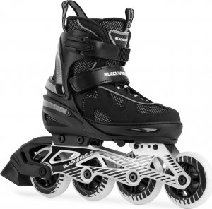 Rolki Blackwheels Flex Pro rekreacyjne regulowane czarne r. M 34-37 2