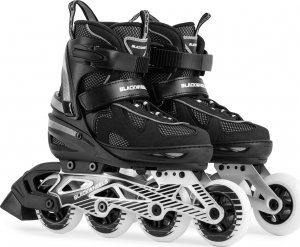 Rolki Blackwheels Flex Pro rekreacyjne regulowane czarne r. M 34-37 5