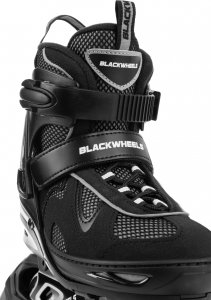 Rolki Blackwheels Flex Pro rekreacyjne regulowane czarne r. L 38-41 8