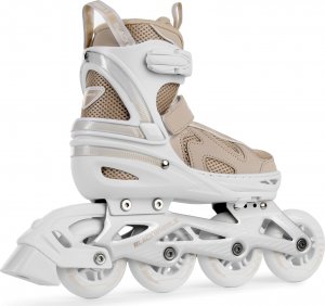 Rolki Blackwheels Flex Pro rekreacyjne regulowane beżowe r. M 34-37 3