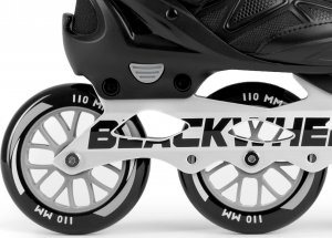 Rolki Blackwheels Dynamic szybkościowe regulowane czarne r. 35-38 7