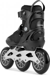 Rolki Blackwheels Dynamic szybkościowe regulowane czarne r. 35-38 4