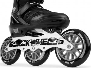 Rolki Blackwheels Dynamic szybkościowe regulowane czarne r. 39-42 6