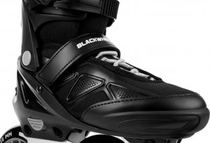 Rolki Blackwheels Dynamic szybkościowe regulowane czarne r. 39-42 10