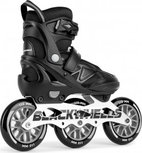 Rolki Blackwheels Dynamic szybkościowe regulowane czarne r. 39-42 3