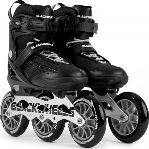 Rolki Blackwheels Dynamic szybkościowe regulowane czarne r. 39-42 5
