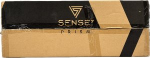 Fotel SENSE7 Prism materiałowy czarno-szary 13