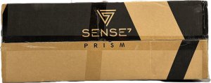 Fotel SENSE7 Prism materiałowy czarno-niebieski 13