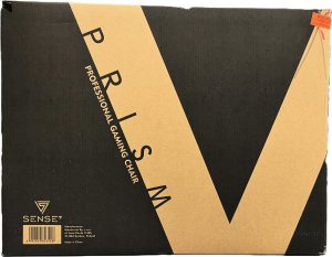 Fotel SENSE7 Prism materiałowy czarno-niebieski 15