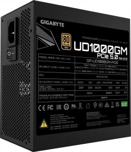 ZasilaczGigabyteUD1000GM PG5 1000W ATX 3.0 (GP-UD1000GM PG5) 5