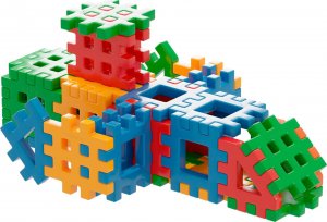Marioinex Marioinex MEGA wafle GIGANT XXL, 32 elementy + trójkąty 6