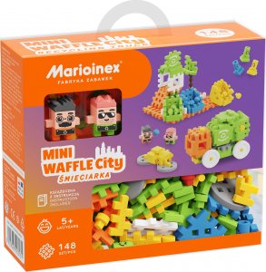 Marioinex Klocki waffle mini Śmieciarka 148 el (03131) 6
