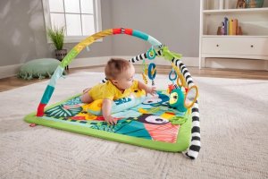 Fisher Price Mata edukacyjna 3w1 Las tropikalny HJW08 5