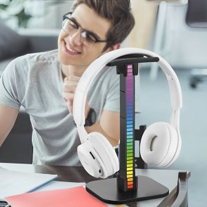 Mozos D11 -  stojak na słuchawki LED RGB 5