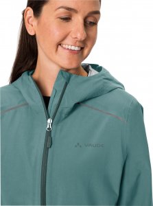 Vaude Kurtka przeciwdeszczowa sportowa damska Yaras IV - zielona 36 4
