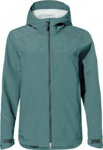 Vaude Kurtka przeciwdeszczowa sportowa damska Yaras IV - zielona 36 6
