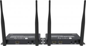 System przekazu sygnału AV Techly Techly Bezprzewodowy Extender HDMI FullHD 1080p*60Hz do 200m 5.8GHz 4