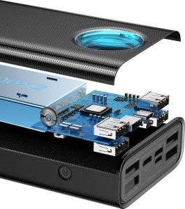 Powerbank Baseus Amblight Overseas Edition 30000mAh Czarny 17