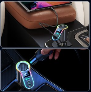 Ładowarka Joyroom JR-CL21 1x USB-A 2x USB-C 3 A  (JYR590) 12