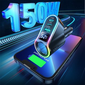 Ładowarka Joyroom JR-CL21 1x USB-A 2x USB-C 3 A  (JYR590) 4