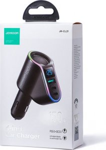 Ładowarka Joyroom JR-CL21 1x USB-A 2x USB-C 3 A  (JYR590) 5