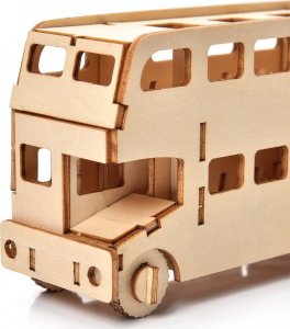 Little-Story  Drewniane Puzzle Model 3D - Autobus 3