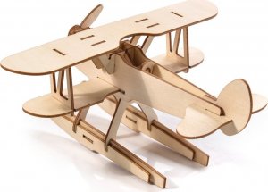 Little-Story Little Story Drewniane Puzzle Model 3D - Samolot 2