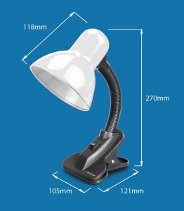 Lampka biurkowa Esperanza czarna  (ELD106K) 5
