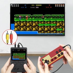 Retoo MINI KONSOLA GIER RETRO 400 GIER 3'' + PAD 3