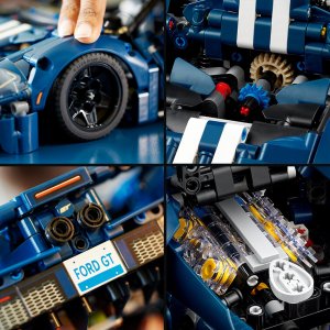 LEGO Technic Ford GT, wersja z 2022 roku (42154) 6
