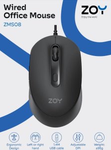 Klawiatura + mysz ZOY Mysz ZOY ZMS08 czarna + Klawiatura ZOY ZK800 + Podkładka ZOY czarna ZMP30 + Torba ZOY ProBag 16" ZLB16 40