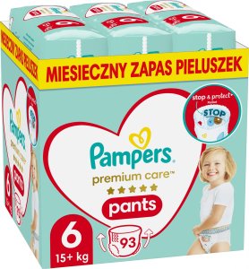 Pampers Pieluchomajtki Premium Care 6, 15+ kg, 93 szt. x2 3