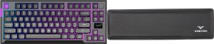 Klawiatura PREYON PREYON SILENT CLAW TKL BROWN + Podkładka pod nadgarstki Falcon Soft TKL 2