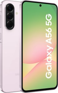 Smartfon Samsung Galaxy A56 5G 8/256GB Różowy (SM-A566BLICEUE) + Etui Clear Case 3