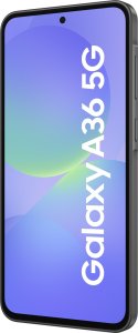 Smartfon Samsung Galaxy A36 5G 6/128GB Czarny (SM-A366BZKBEUE) + FlexibleGlass + Etui Clear Case 6