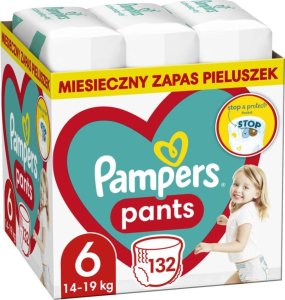 Pampers Pieluchomajtki 6, 14-19 kg, 132 szt. x2 6