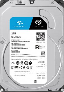 Dysk serwerowy Seagate SkyHawk 2TB 3.5'' SATA III (6 Gb/s) (ST2000VX017) 4