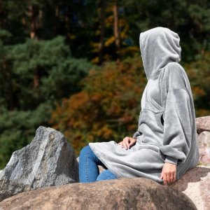 Froster Bluzair - Bluza koc - Jasny szary 13