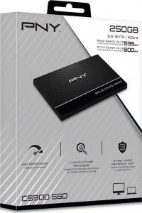 Dysk SSD PNY CS900 250GB 2.5" SATA III (SSD7CS900-250-RB) 2