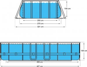 JiLong Ogrodowy JILONG Super Rattan 427x275x100 cm 2